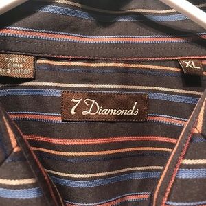 Madden Long Sleeve Shirt (TALL) (7 Diamonds)